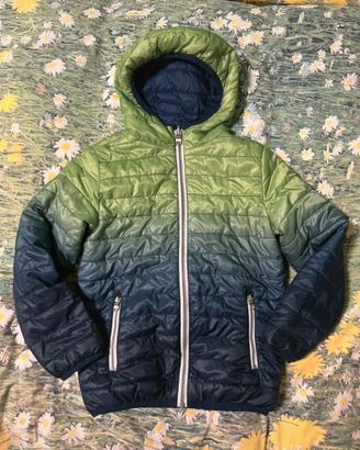 Piumino leggero Bambino Double Face Tg 6/7