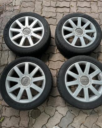 Cerchi in lega originali Audi 17” ET56