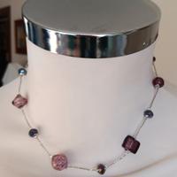 collana vetro di Murano nuova
