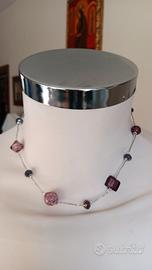 collana vetro di Murano nuova