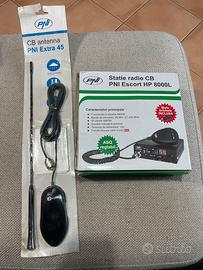 Radio CB PNI Escort HP 8000L+antenna PNI EXTRA 45