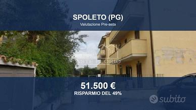 Immobile in asta di 76 m² con box auto a Spoleto
