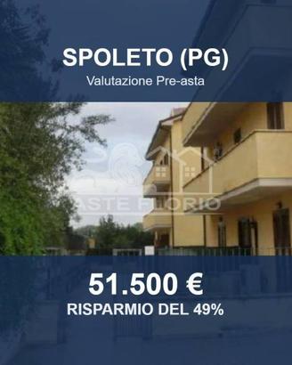 Immobile in asta di 76 m² con box auto a Spoleto