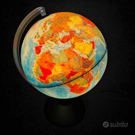Mappamondo globo luminoso elettronico