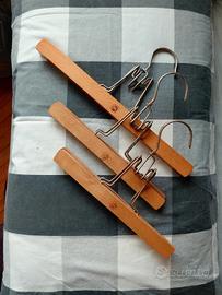 👖appendiabiti / grucce “a pinza” VintagE Reguitti