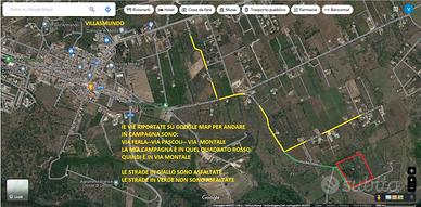 Terreno circa 33mila metri quadri,in Villasmundo