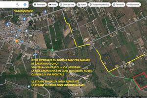 Terreno circa 33mila metri quadri,in Villasmundo