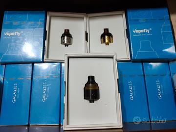 Vapefly Galaxies MTL RDA - Silver/Gold/Back Nuovi