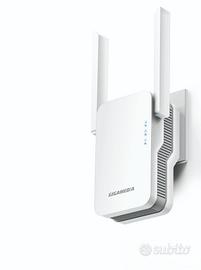 Gigamedia ripetitore wifi 6 dual band, nuovo