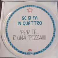 Piatto pizza Santa Lucia - Saturnia