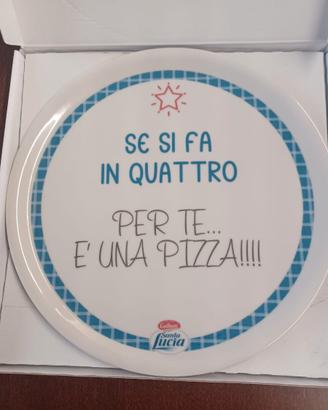 Piatto pizza Santa Lucia - Saturnia