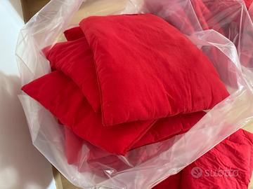 42 cuscini rossi 42x42 cm