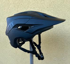 Casco Fox nero opaco - 56-59 cm