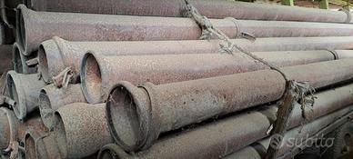 Tubi in ferro per irrigazione 20 cm diametro