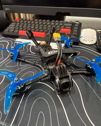 Drone FPV 5” GEPRC Mark5 – ELRS / GPS – senza VTX