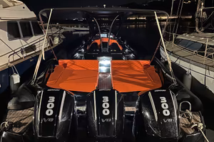 Panamera py100 gommone natante mercury 300 verado