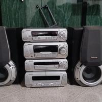 stereo technics con super woofer