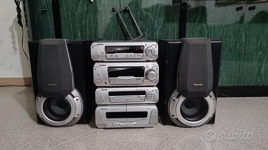 stereo technics con super woofer