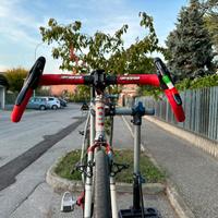 Bici Ciclocross single speed aerografata
