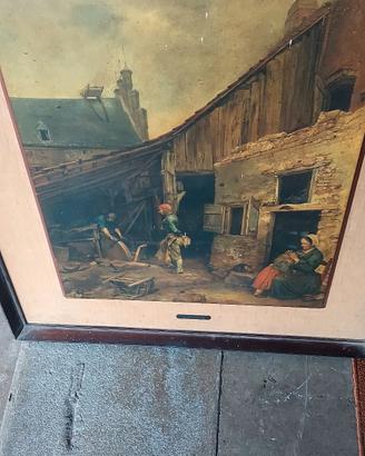 QUADRO L'ARROTINO riproduzione n25