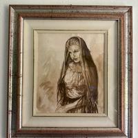 Angela Pesce - Ritratto di donna 1988