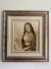 Angela Pesce - Ritratto di donna 1988