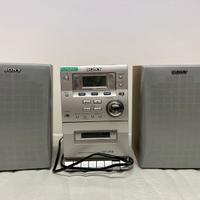 stereo Sony con lettore cd e cassette
