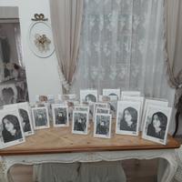 portafoto in plexiglas  con base d'appoggio 