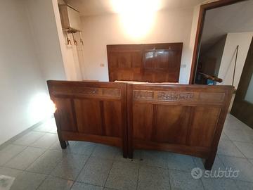 letti stile liberty 