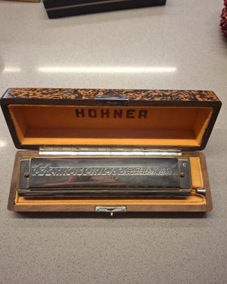 M Hohner 64 Chromonica Harmonica come nuova