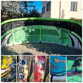 KIT KITESURF COMPLETO -Best Waroo stato eccellente