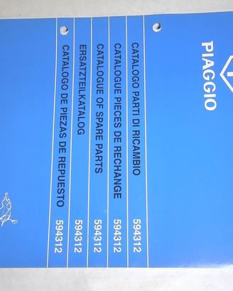 CATALOGO PARTI DI RICAMBIO ZIP 4 50 PIAGGIO 594312