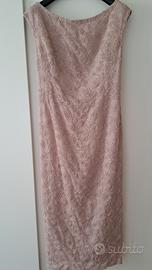 Abito sartoriale rosa antico