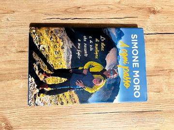 Libro Simone Moro a goni passo