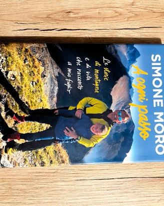 Libro Simone Moro a goni passo