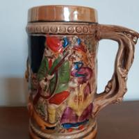 Boccale da birra in ceramica vintage