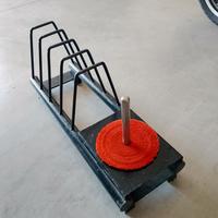 Porta pesi palestra