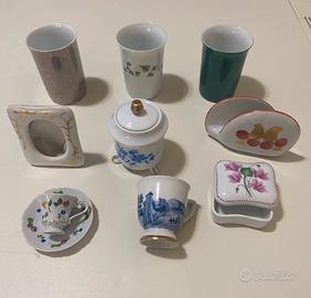 Set di oggetti in ceramica