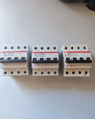 Magnetotermici industriali ABB 