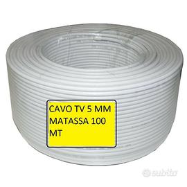 matassa da 100 metri cavo sat e ddt telecamere
