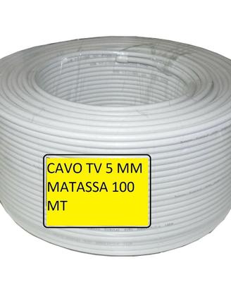 matassa da 100 metri cavo sat e ddt telecamere