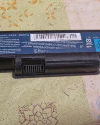 0826-Batteria PC Portatile Acer AS09A61