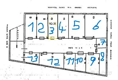 Nettuno magazzino numero 12 accessibile auto