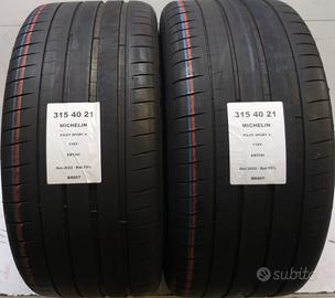 2 GOMME 315 40 21 MICHELIN BR807