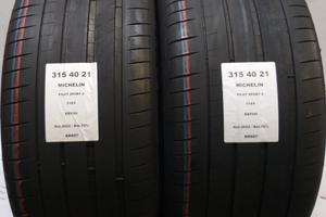 2 GOMME 315 40 21 MICHELIN BR807