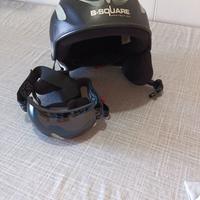 casco occhiali da adulto