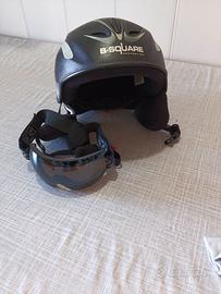 casco occhiali da adulto