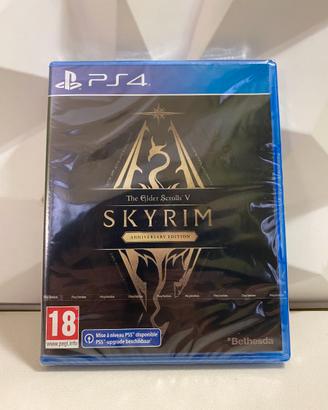 Skyrim Anniversary Edition NUOVO PS4 Elder Scroll