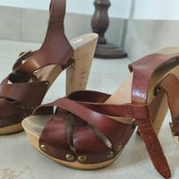 Sandali in cuoio lavorazione artigianale