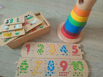 lotto giochi in legno